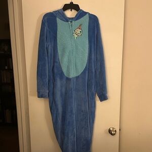 Stitch Hooded Onesie Pajamas